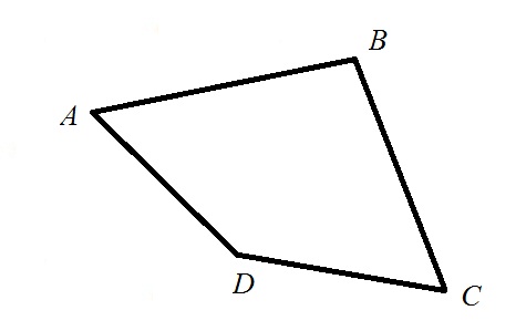 Как нарисовать выпуклый четырехугольник